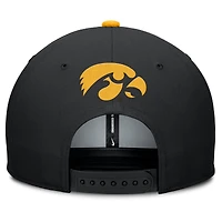 Men's Nike Black Iowa Hawkeyes 2025 On-Field Pro Performance Adjustable Hat