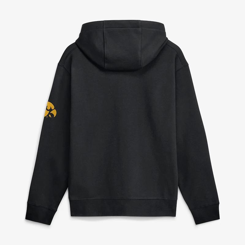 Men's Nike  Black Iowa Hawkeyes 2026 Sideline Club Fleece Hoodie
