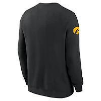 Men's Nike Black Iowa Hawkeyes 2026 Sideline Club Sweatshirt