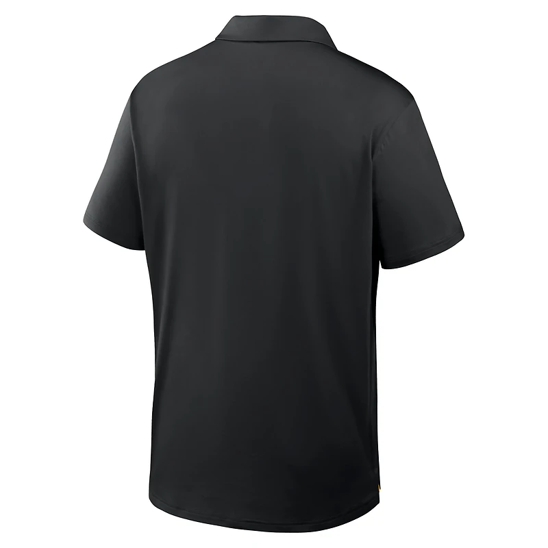 Men's Nike Black Iowa Hawkeyes 2026 Sideline Tour Dri-FIT Polo