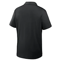 Men's Nike Black Iowa Hawkeyes 2026 Sideline Tour Dri-FIT Polo