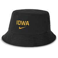 Men's Nike Black Iowa Hawkeyes Apex Primetime Bucket Hat