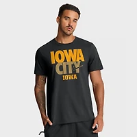 T-shirt Nike noir pour homme Iowa Hawkeyes Campus Local Madness
