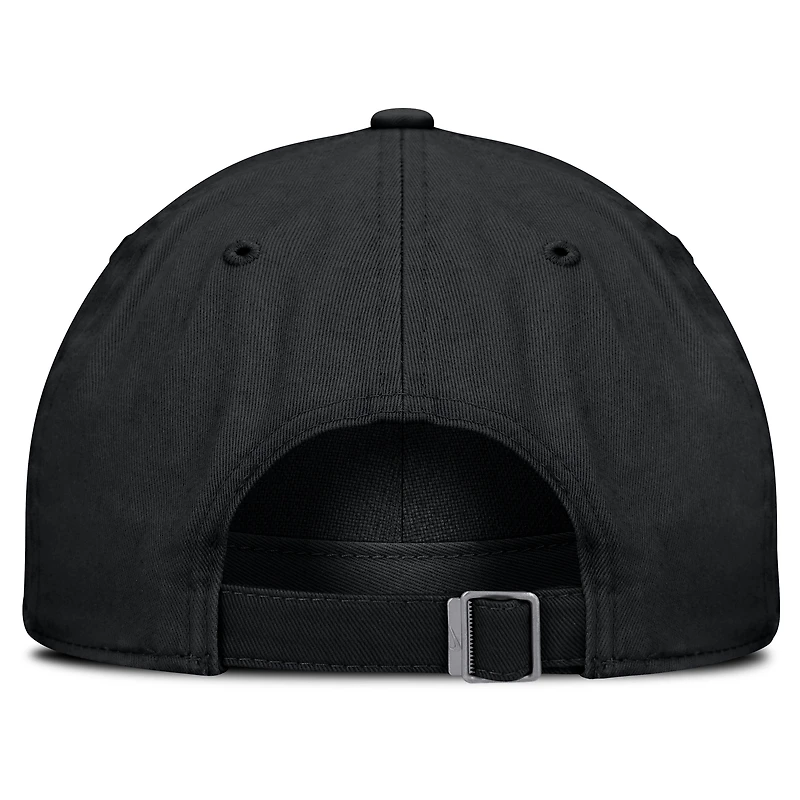 Casquette ajustable Nike noire Iowa Hawkeyes Club Campus pour homme