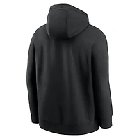 Men's Nike Black Iowa Hawkeyes Club Fleece Arch Pullover Hoodie