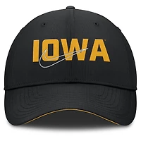 Casquette ajustable Nike Iowa Hawkeyes Club Prep Performance pour homme, noire