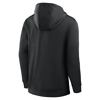 Men's Nike Black Iowa Hawkeyes Coaches Premium Dri-FIT Quarter-Zip Hoodie