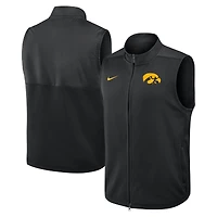 Men's Nike Black Iowa Hawkeyes Primetime Victory Therma-FIT Full-Zip Vest