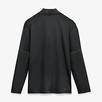 Pull à manches longues et demi-zip Nike Iowa Hawkeyes Sideline Dri-FIT noir pour homme