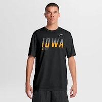 Men's Nike Black Iowa Hawkeyes Sideline Legend Dri-FIT T-Shirt