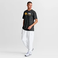 Men's Nike Black Iowa Hawkeyes Sideline Velocity Dri-FIT T-Shirt
