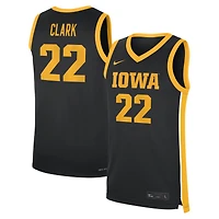 Maillot de basketball réplique domicile Nike Caitlin Clark noir Iowa Hawkeyes pour homme