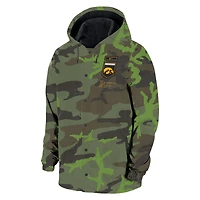 Men's Nike Camo Iowa Hawkeyes Hoodie Full-Snap Jacket