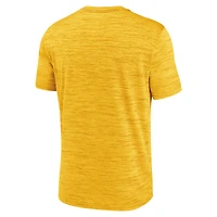 Men's Nike Gold Iowa Hawkeyes 2025 Sideline Velocity Dri-FIT T-Shirt