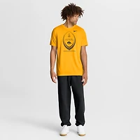 Men's Nike Gold Iowa Hawkeyes Primetime Legend Football Icon Dri-FIT T-Shirt
