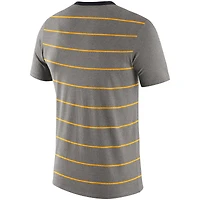 Men's Nike Heathered Gray Iowa Hawkeyes Inspired Tri-Blend T-Shirt