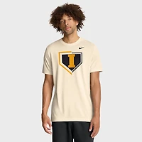 T-shirt Nike Dri-FIT pour homme, couleur naturelle, Iowa Hawkeyes Primetime Baseball Icon Legend