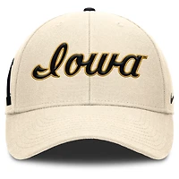 Casquette ajustable Nike Natural Iowa Hawkeyes Primetime Rise pour homme