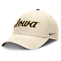 Casquette ajustable Nike Natural Iowa Hawkeyes Primetime Rise pour homme