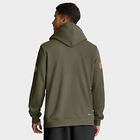 Sweat à capuche Nike Olive Iowa Hawkeyes 2025 Military Appreciation Standard Issue pour homme