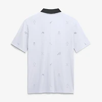 Men's Nike White Iowa Hawkeyes Vapor Pattern Dri-FIT Polo