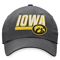 TOP IOWA CHARC NCAA TOP SLICE ADJ - CHARCOAL HATMENUST