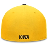 Men's Top of the World Gold/Black Iowa Hawkeyes Rally Two-Tone Fitted Hat