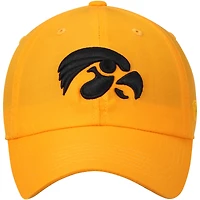 Casquette ajustable Top of the World Gold Iowa Hawkeyes avec logo principal pour hommes