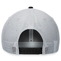 Casquette ajustable Iowa Hawkeyes Aurora Trucker Top of the World pour homme, gris/noir