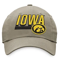 Top of the World Kaki Iowa Hawkeyes Slice Casquette réglable pour homme