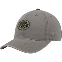 Casquette ajustable Top of the World Olive Iowa Hawkeyes OHT Military Appreciation Unit pour homme