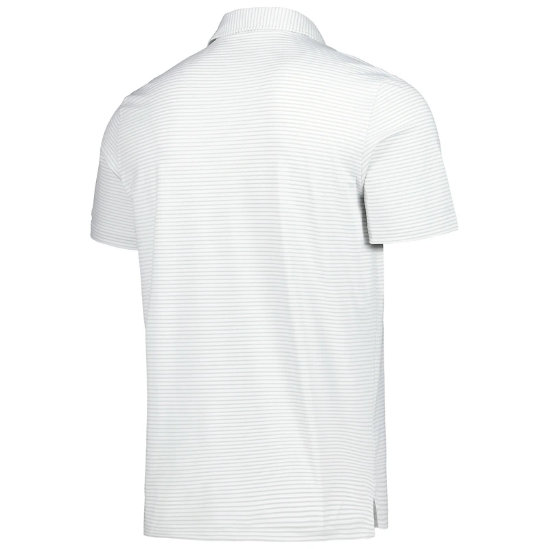 Men's Vineyard Vines White Iowa Hawkeyes Bradley Stripe Sankaty Polo