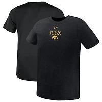 T-shirt Nike Legend Performance noir pour enfant des Iowa Hawkeyes