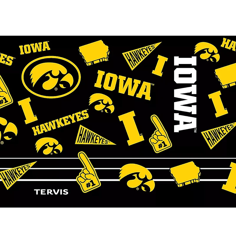 Tervis Iowa Hawkeyes 30oz. Swag Tumbler With Straw Lid