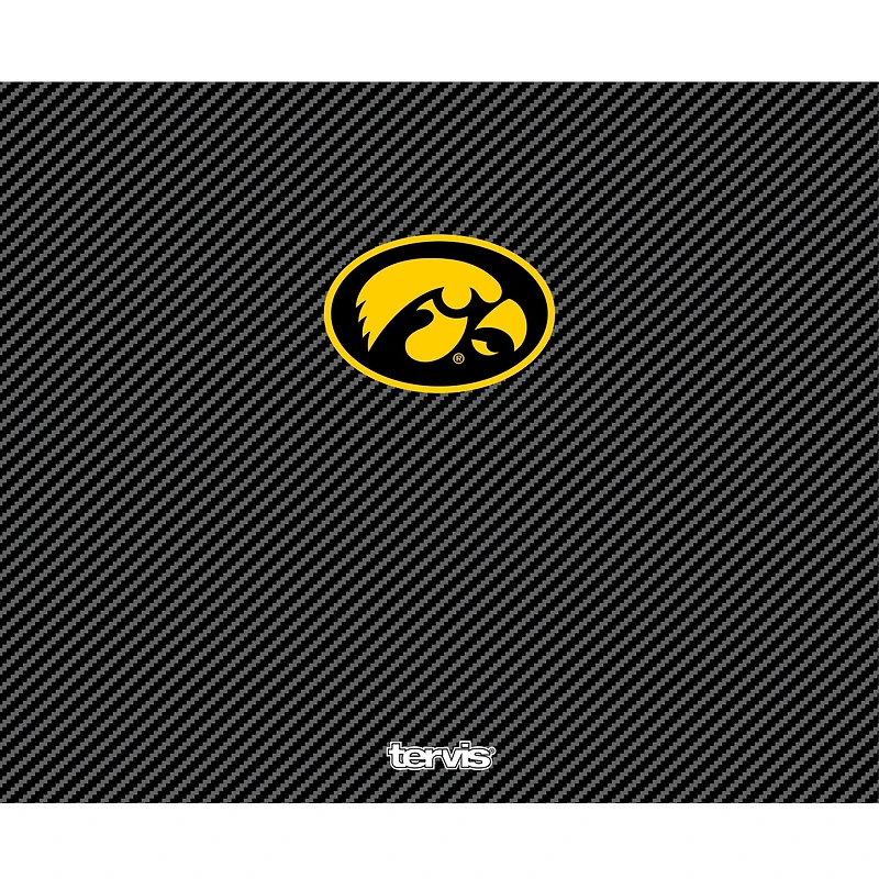 Tervis Iowa Hawkeyes 40oz. Bouteille d'eau à large goulot en fibre de carbone