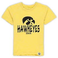 Toddler Wes & Willy Iowa Hawkeyes Cloudy Yarn T-Shirt Shorts Set