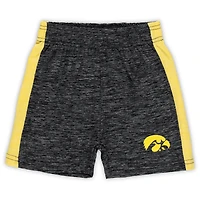 Toddler Wes & Willy Iowa Hawkeyes Cloudy Yarn T-Shirt Shorts Set