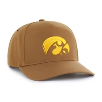 Casquette unisexe Carhartt x '47 marron Iowa Hawkeyes Hitch