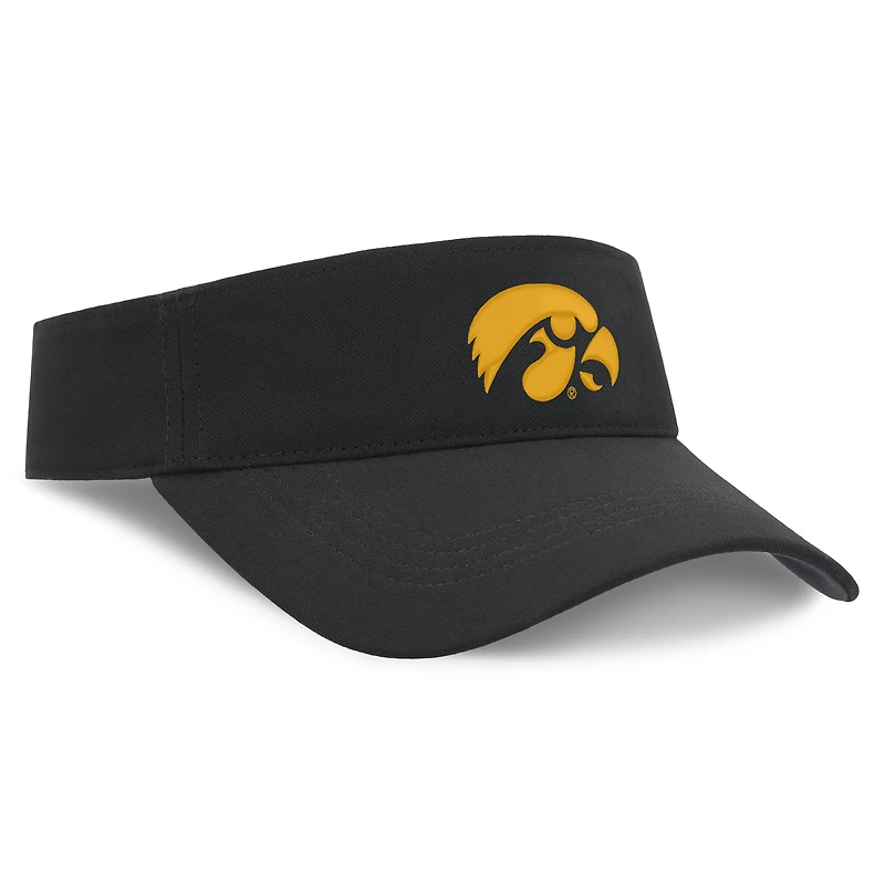 Unisex Nike Black Iowa Hawkeyes 2026 On-Field Ace Adjustable Visor