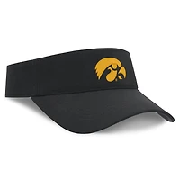 Unisex Nike Black Iowa Hawkeyes 2026 On-Field Ace Adjustable Visor