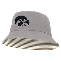 Unisex Nike Gray Iowa Hawkeyes Primetime Apex Bucket Hat