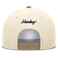 Casquette unisexe Nike Iowa Hawkeyes Legacy Rise, coloris naturel/beige, ajustable