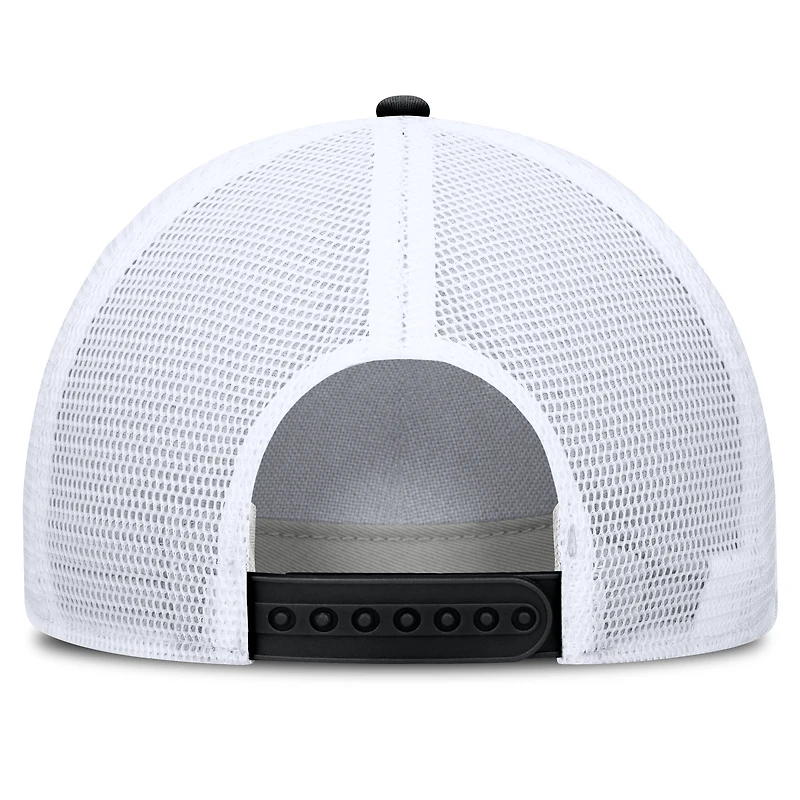 Unisex Nike White Iowa Hawkeyes Country Club Golfin' Rise Trucker Adjustable Hat