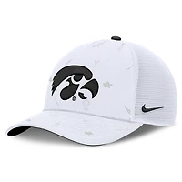 Unisex Nike  White Iowa Hawkeyes Country Club Golfin' Rise Trucker Adjustable Hat