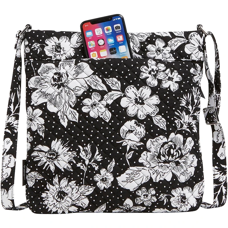 Vera Bradley Iowa Hawkeyes Rain Garden Sac à bandoulière hipster triple zip