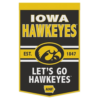 WinCraft Iowa Hawkeyes 24" x 38" Primary Logo Banner