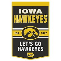 WinCraft Iowa Hawkeyes 24" x 38" Primary Logo Banner