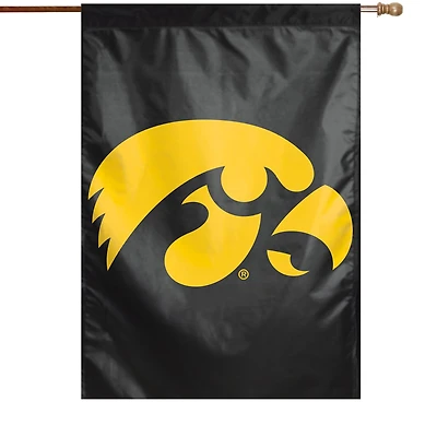 Bannière verticale simple face WinCraft Iowa Hawkeyes 28" x 40" avec grand logo