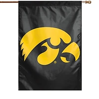 Bannière verticale simple face WinCraft Iowa Hawkeyes 28" x 40" avec grand logo