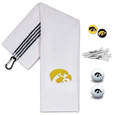 WinCraft Iowa Hawkeyes Coffret cadeau de golf